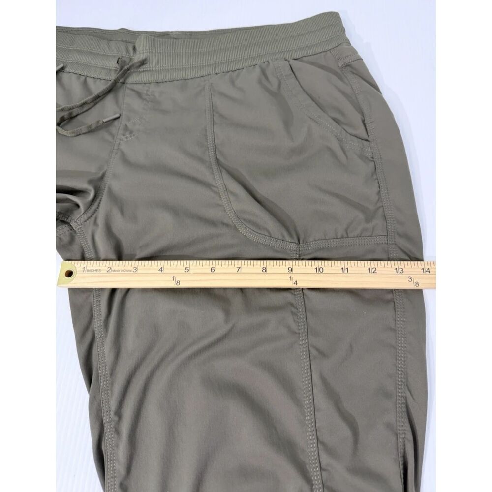 The North Face Aphrodite Crop Joggers Pants Women's Sz XXL Olive Green Hiking - Picture 6 of 8